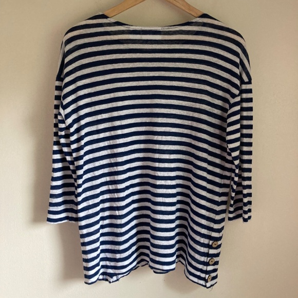 Cynthia Rowley 100% linen top - Picture 3 of 6